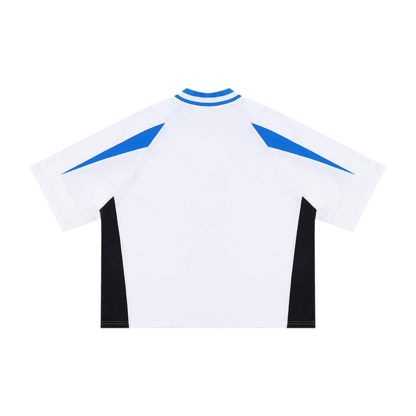 HDC Unisex Oversized Color Block V-Neck T-Shirt
